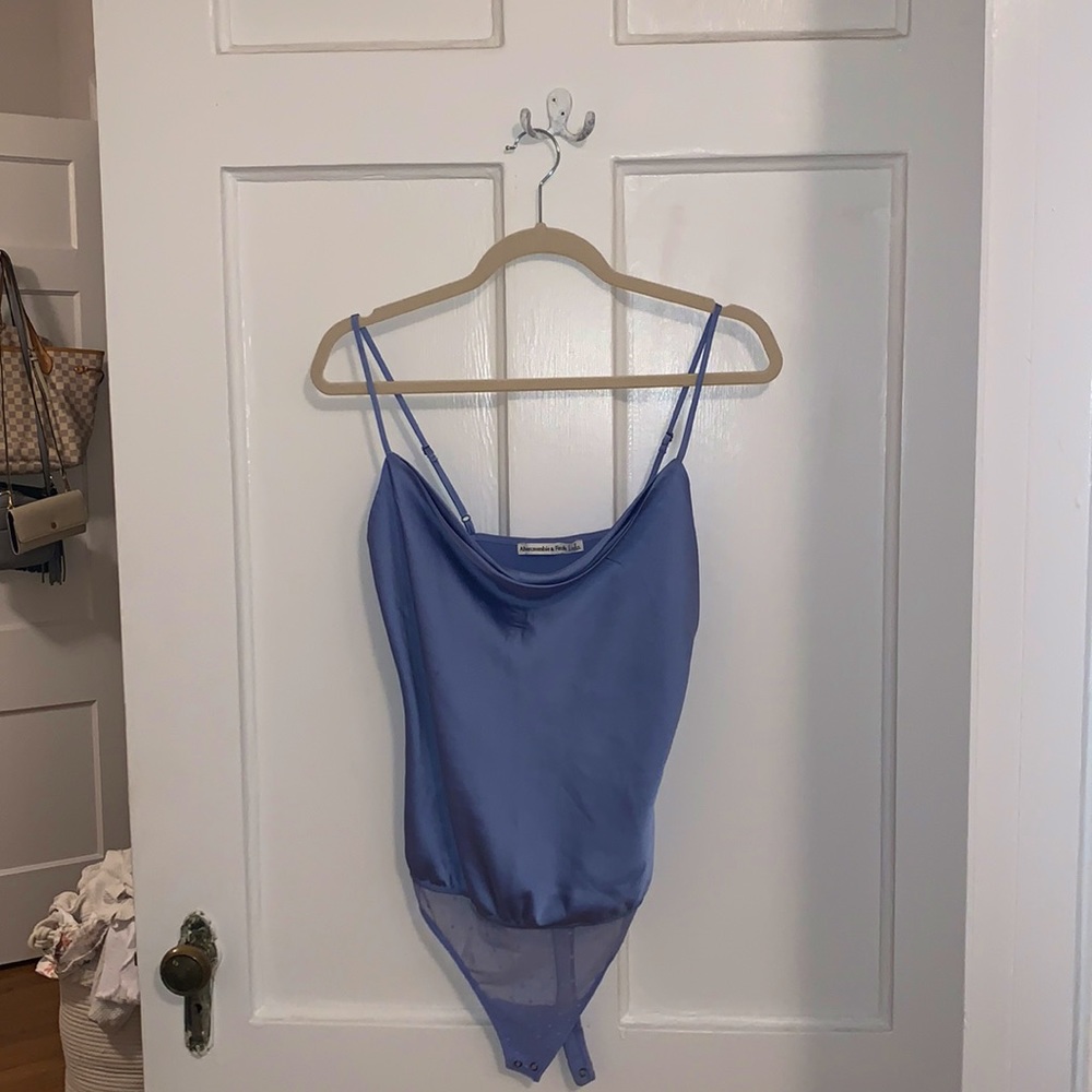 Abercrombie and Fitch Perwinkle body suit NWT
